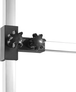 Tectake - Honden Trimtafel Met Twee Lussen - Zwart/zilver- 402893 -Dierenwinkel 1003x1200 2