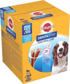 Pedigree Dentastix Kauwstaven - Gebitsverzorgende Hondensnacks - Medium - 105 Stuks -Dierenwinkel 1007x1200 1