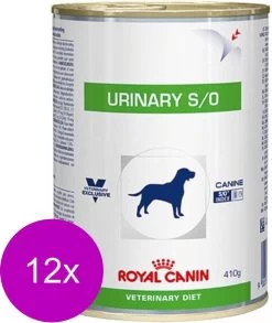 Royal Canin Urinary S/O Hond - 12 X 410 G Blikken