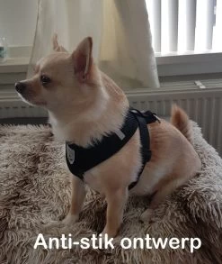 Luxyana® Honden Tuigje - XS - 25-28cm - Geschikt Voor Puppy En Als Kattentuigje - Easy Step-in Hondenharnas - Inclusief Bijpassend Riempje - Zwart -Dierenwinkel 1012x1200 5