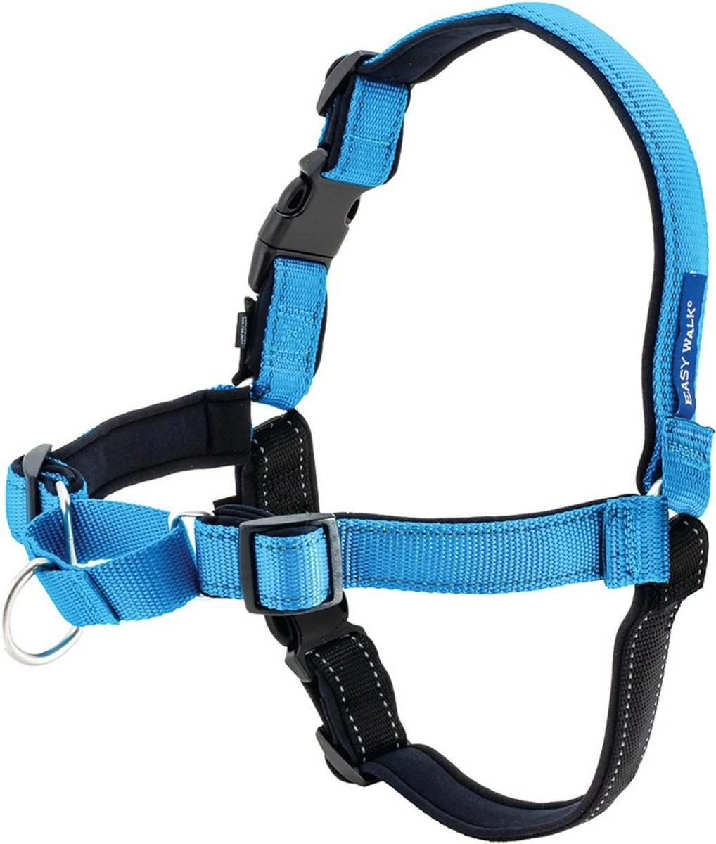 PetSafe Easy Walk® Deluxe Harness - Hondentuig - Blauw - L -1,8 M 3 PetSafe Easy Walk® Deluxe Harness - Hondentuig - Blauw - L -1,8 M
