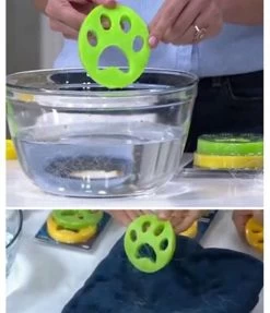 Merkloos Wasmachine Herbruikbare Haarverwijderaar - Huisdierhaar Verwijderaar - Anti Haren - Accessoires Wasmachine - Groen - 1 Stuks -Dierenwinkel 1033x1200 3