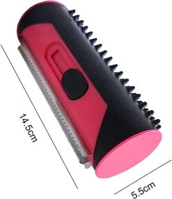 Ondervacht Kam- Hond Borstel - Klittenkam Voor Honden En Katten – Verwijderd Klitten En Voorkomt Verharing- Hondenkam Langharig - Hondenborstel Kortharig- Huisdierborstel - Vachtverzorging- Hondenborstel Rood -Dierenwinkel 1038x1200