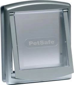 Petsafe 757 Hondenluik - Medium - Zilver/Tranparant -Dierenwinkel 1042x1200 5