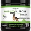 DOG OPTIMAL Gewricht Supplement 120 Stuks - Mobility - Glucosamine Hond - Artrose - Heupdysplasie - Gewrichten - Hondensnacks - Hondenkoekjes - Hondensupplementen - Honden - Puppy - Hondenvoeding
