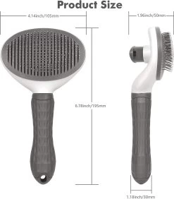 Igoods Kattenborstel - Kattenhaar Verwijderaar - Ontpluizer - Grijs 12 Igoods Kattenborstel - Kattenhaar Verwijderaar - Ontpluizer - Grijs -Dierenwinkel 1050x1200 4