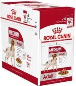 Royal Canin Shn Medium Adult Pouch - Hondenvoer - 10 X 140 G -Dierenwinkel 1064x1200