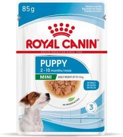 Royal Canin Shn Mini Puppy Pouch - Hondennatvoer - 12 X 85 G -Dierenwinkel 1079x1200