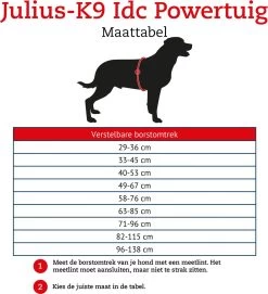 Julius K9 Julius-K9 IDC®Powertuig, 2XL - Maat 3, Zwart -Dierenwinkel 1093x1200 7