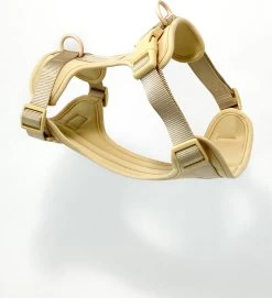 Pood Anti-Trek Hondentuig - Verstelbaar Stijlvol Hondenharnas - Y Tuig - XS Kleine Hond - Beige 9 Pood Anti-Trek Hondentuig - Verstelbaar Stijlvol Hondenharnas - Y Tuig - XS Kleine Hond - Beige -Dierenwinkel 1094x1200 1