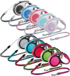 Flexi Rollijn New Comfort Koord M Zwart&Lichtgrijs - Hondenriem - 8 M -Dierenwinkel 1109x1200 3