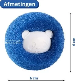Merkloos Wasdrogerbollen - Haarverwijderaar Huisdieren - Haarvanger Wasmachine - Wasbollen - Drogerbollen - 4 Keer -Dierenwinkel 1115x1200 2