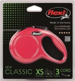 Flexi New Classic Koord - Hondenriem - Rood - S - 8 M - (<12 Kg) -Dierenwinkel 1115x1200 4