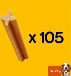 Pedigree Dentastix Kauwstaven - Gebitsverzorgende Hondensnacks - Medium - 105 Stuks -Dierenwinkel 1124x1200 1