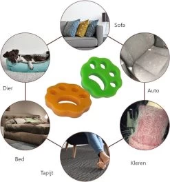 Merkloos Haarverwijderaar Huisdieren - 4 Stuks - Haarverwijderaar Wasmachine - Kattenhaar Verwijderaar - Hondenhaar Verwijderaar - Dierenborstel - 4 Stuks -Dierenwinkel 1124x1200 2