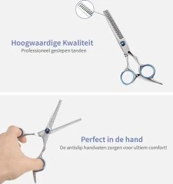 VoordeelShop 7-Delige Huisdier Knipset Met Etui - Trimmen Hond - Honden Schaar - Effileerschaar Hond - Huisdier Trimmer - Huisdier Knippen - Knipschaar Haar - Haar Schaar - Kapper - Kapperset - Scharenset -Dierenwinkel 1127x1200 2