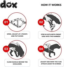 DDOXX Hondenharnas Nylon, Step-In, Verstelbaar, Uitbraakbestendig | Voor Kleine, Middelgrote & Grote Honden | Borstharnas Hond Kat Puppy Auto | Puppy Harnas Kat Harnas | Rood, S 14 DDOXX Hondenharnas Nylon, Step-In, Verstelbaar, Uitbraakbestendig | Voor Kleine, Middelgrote & Grote Honden | Borstharnas Hond Kat Puppy Auto | Puppy Harnas Kat Harnas | Rood, S -Dierenwinkel 1142x1200 3