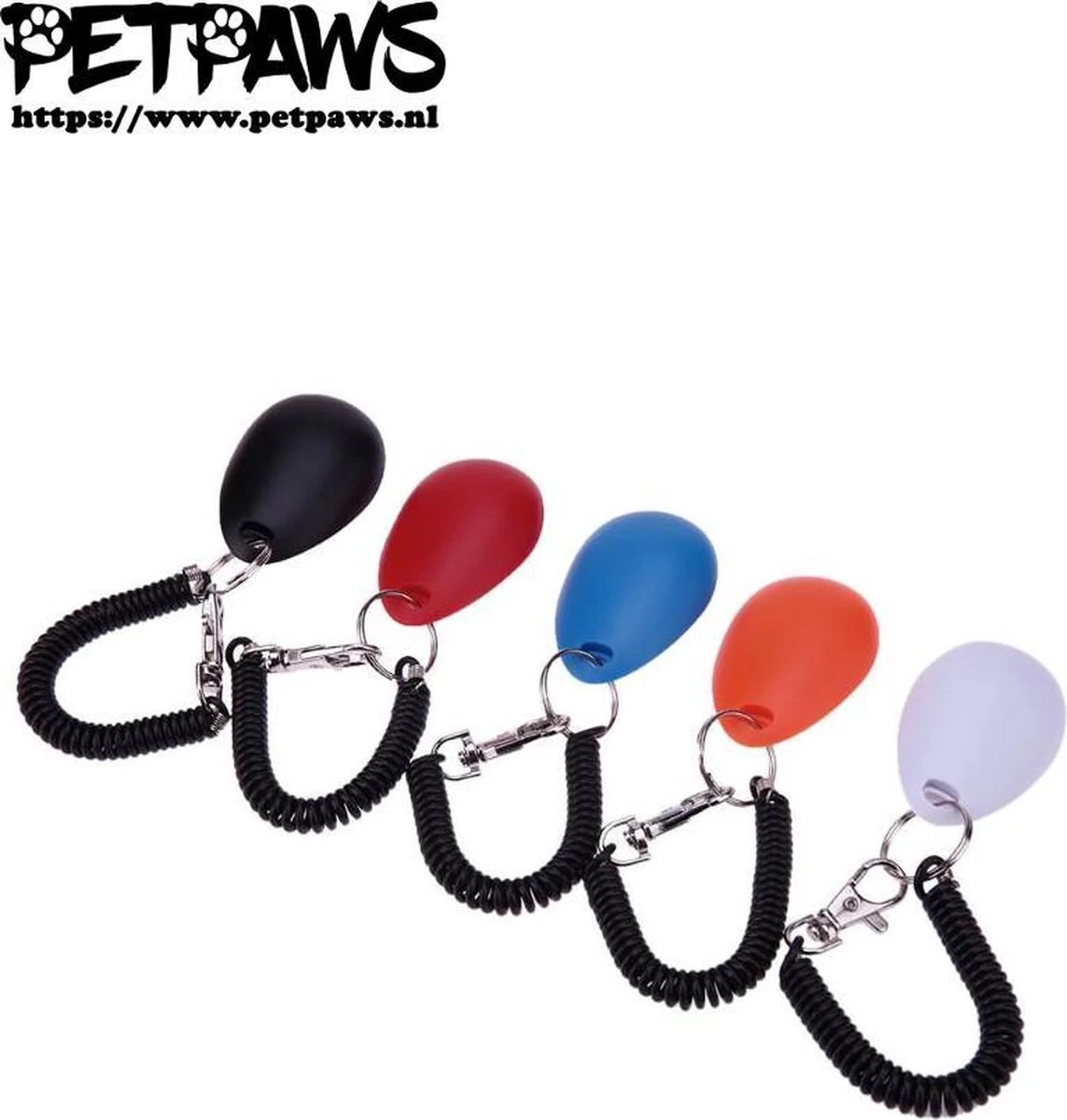 Merkloos PetPaws - Training Clicker Voor De Hond - Rood 6 Merkloos PetPaws - Training Clicker Voor De Hond - Rood - Afbeelding 4
