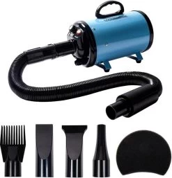 Merkloos Edward&DeVries Professionele Hondenföhn Met 4 Opzetstukken – Waterblazer Voor Honden – Stil Design – Krachtig + Extra Filter & Droogdoek - Blauw -Dierenwinkel 1154x1200 5