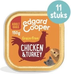 Merkloos 11x Edgard & Cooper Kuipje Vers Vlees Hondenvoer Kip - Kalkoen 150 Gr 21 Merkloos 11x Edgard & Cooper Kuipje Vers Vlees Hondenvoer Kip - Kalkoen 150 Gr -Dierenwinkel 1155x1200 1