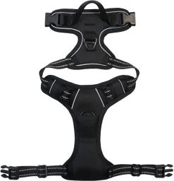 Somstyle Anti Trek Hondentuig L Met Hondenriem - Leiband - Y Tuig Hond - Hondenharnas - Riem - Zwart 10 Somstyle Anti Trek Hondentuig L Met Hondenriem - Leiband - Y Tuig Hond - Hondenharnas - Riem - Zwart -Dierenwinkel 1158x1200 8