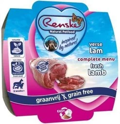 Renske Hond Vers Adult Graanvrij - Lam - Hondenvoer - 10 X 395 G -Dierenwinkel 1162x1200 1