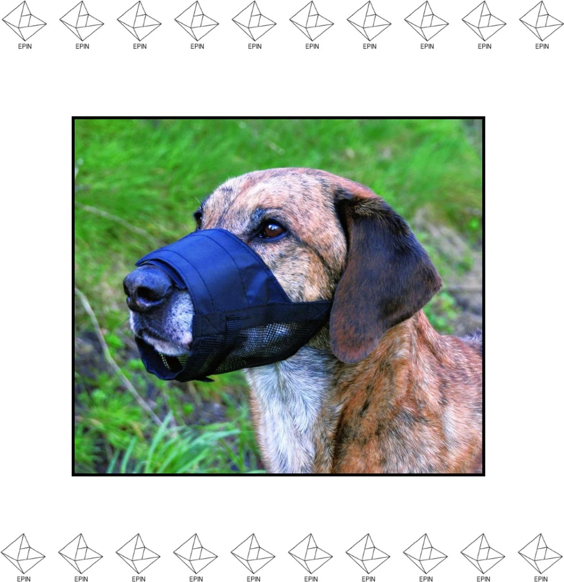 Merkloos EPIN | Muilkorf | Muilband | Goed Ventilerend Gaas | In 3 Maten | S | 12cm - 15cm 3 Merkloos EPIN | Muilkorf | Muilband | Goed Ventilerend Gaas | In 3 Maten | S | 12cm - 15cm - Afbeelding 2