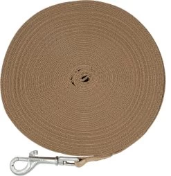 Hondenriem 20 Meter | Lange Lijn | Gerecycled Nylon | Trainingslijn | 2cm | Bruin -Dierenwinkel 1168x1200 13