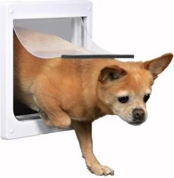 Trixie 2-Weg Hondenluik Wit - S-M 30 X 36 CM 14 Trixie 2-Weg Hondenluik Wit - S-M 30 X 36 CM -Dierenwinkel 1169x1200 5