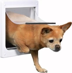 Trixie 2-Weg Hondenluik Wit - XS-S 25 X 29 CM -Dierenwinkel 1176x1200 14