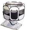 Dogs&Co Puppyren Opvouwbaar Grijs 90x90x60cm In Handige Draagtas -Dierenwinkel 1177x1200 8