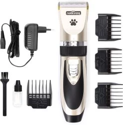 Nobleza B78 - Dieren Tondeuse Set - 4 Opzetkammen - Voor Huisdieren Katten & Honden - Draadloos