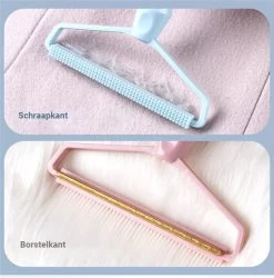 PRO-Deals | Dierenhaar Verwijderen - Haar Verwijderen - Type 2 - Kleur Roze - Kattenharen - Vachtverzorging - Hondenharen - Pluizenverwijderaar - Haaruitval - Kledingreiniger -Dierenwinkel 1187x1200 5