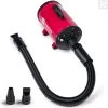 Nuvoo Professionele Hondenföhn / Waterblazer / Hondenborstel Met 3 Opzetstukken - Verstelbare Vermogen Tot 2200W - Warme / Koude Stand - Rood -Dierenwinkel 1187x1200 8
