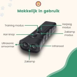 Dierboel Professionele Anti Blaf Apparaat 2022 - Diervriendelijke Ultrasoon Anti Blaf Apparaat - Voor Het Trainen Van Kleine & Grote Honden - Zonder Schok 15 Dierboel Professionele Anti Blaf Apparaat 2022 - Diervriendelijke Ultrasoon Anti Blaf Apparaat - Voor Het Trainen Van Kleine & Grote Honden - Zonder Schok -Dierenwinkel 1196x1200 15