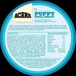 Acana Heritage Puppy Small Breed (6 KG) 25 Acana Heritage Puppy Small Breed (6 KG) -Dierenwinkel 1196x1200 4