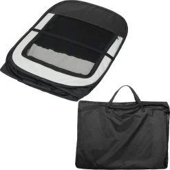 Opvouwbare Puppyren Puppytent Zwart Incl - Draagtas - 400734 -Dierenwinkel 1198x1200 40