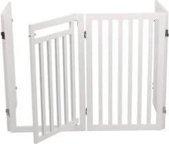 Trixie Hondenhek Met Deur Wit - 60-160 X 81 CM -Dierenwinkel 1200x1021 5