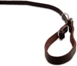 Multifunctionele Hondenriem - 220cm - Bruin - Leren Hondenriem - 100% Volnerfleer - Hondenriem Leer - Leiband Hond -Dierenwinkel 1200x1026 7