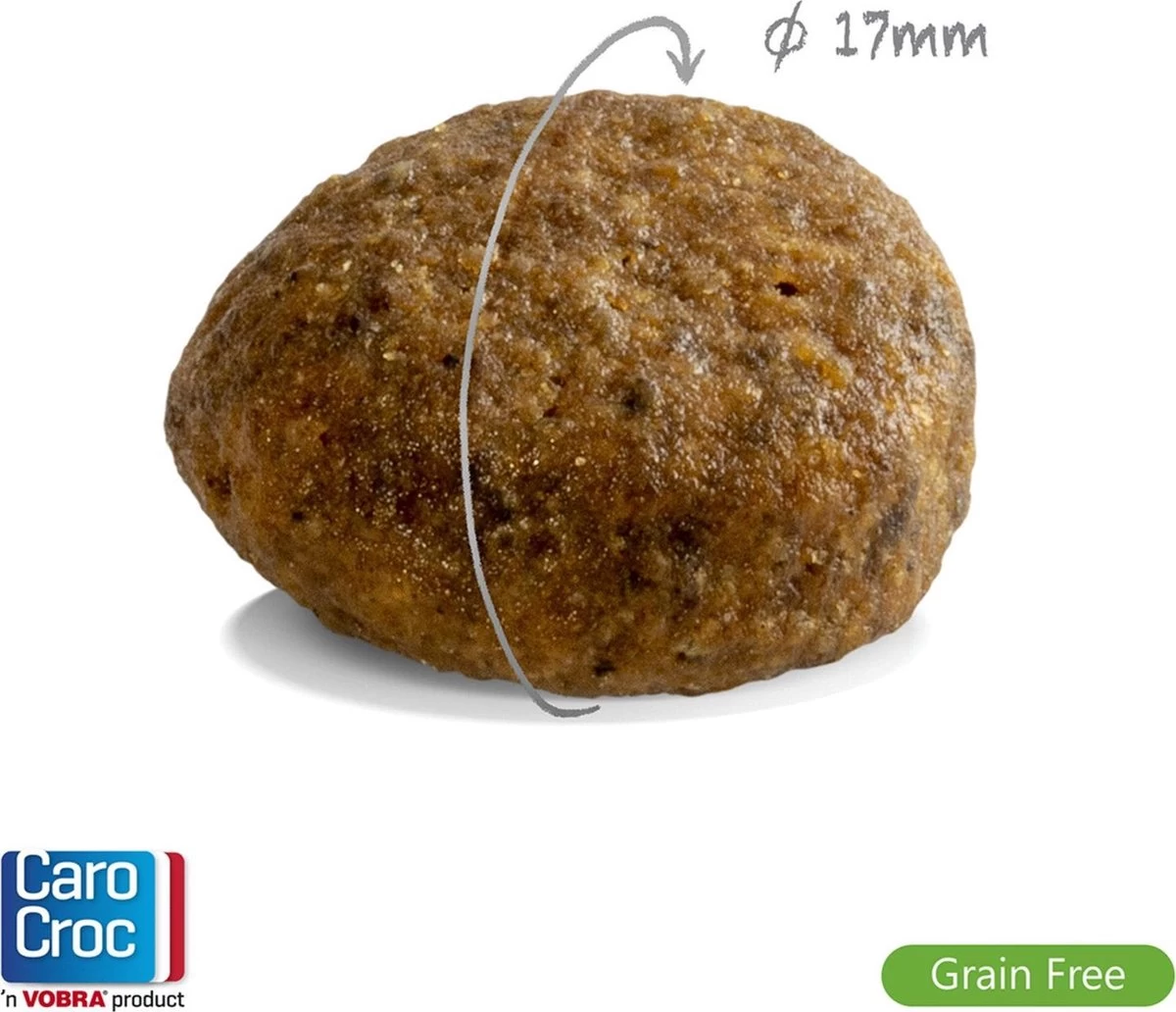 Carocroc Grain Free - Gevogelte/Aardappel/Bieten - Hondenvoer - 15 Kg 5 Carocroc Grain Free - Gevogelte/Aardappel/Bieten - Hondenvoer - 15 Kg - Afbeelding 3