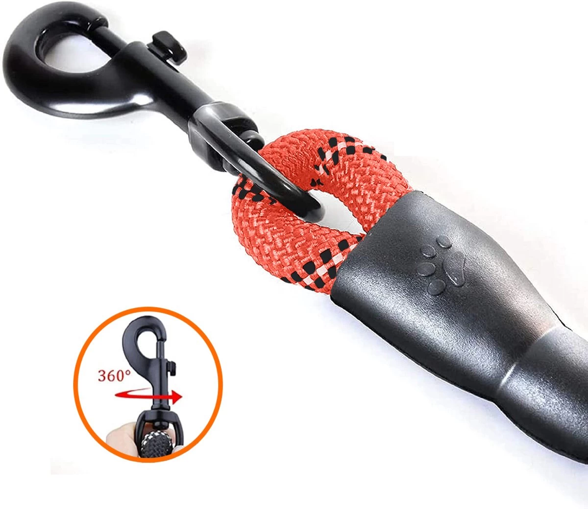 Comfortabele Hondenriem Met Gevoerd Handvat – Stevige Nylon Hondenlijn – Riem Voor Honden 4 Comfortabele Hondenriem Met Gevoerd Handvat – Stevige Nylon Hondenlijn – Riem Voor Honden - Afbeelding 2