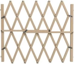 Merkloos PressFix Deurhekje Uitklapbaahekje 65-104cm