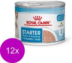 Royal Canin Starter Mousse Mother & Babydog - Puppy-Hondenvoer - 12 X 195 G 5 Royal Canin Starter Mousse Mother & Babydog - Puppy-Hondenvoer - 12 X 195 G -Dierenwinkel 1200x1047