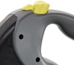 Flexi Giant Tape - Hondenriem - Zwart/Geel - L - 10 M - (<50 Kg) -Dierenwinkel 1200x1052 1