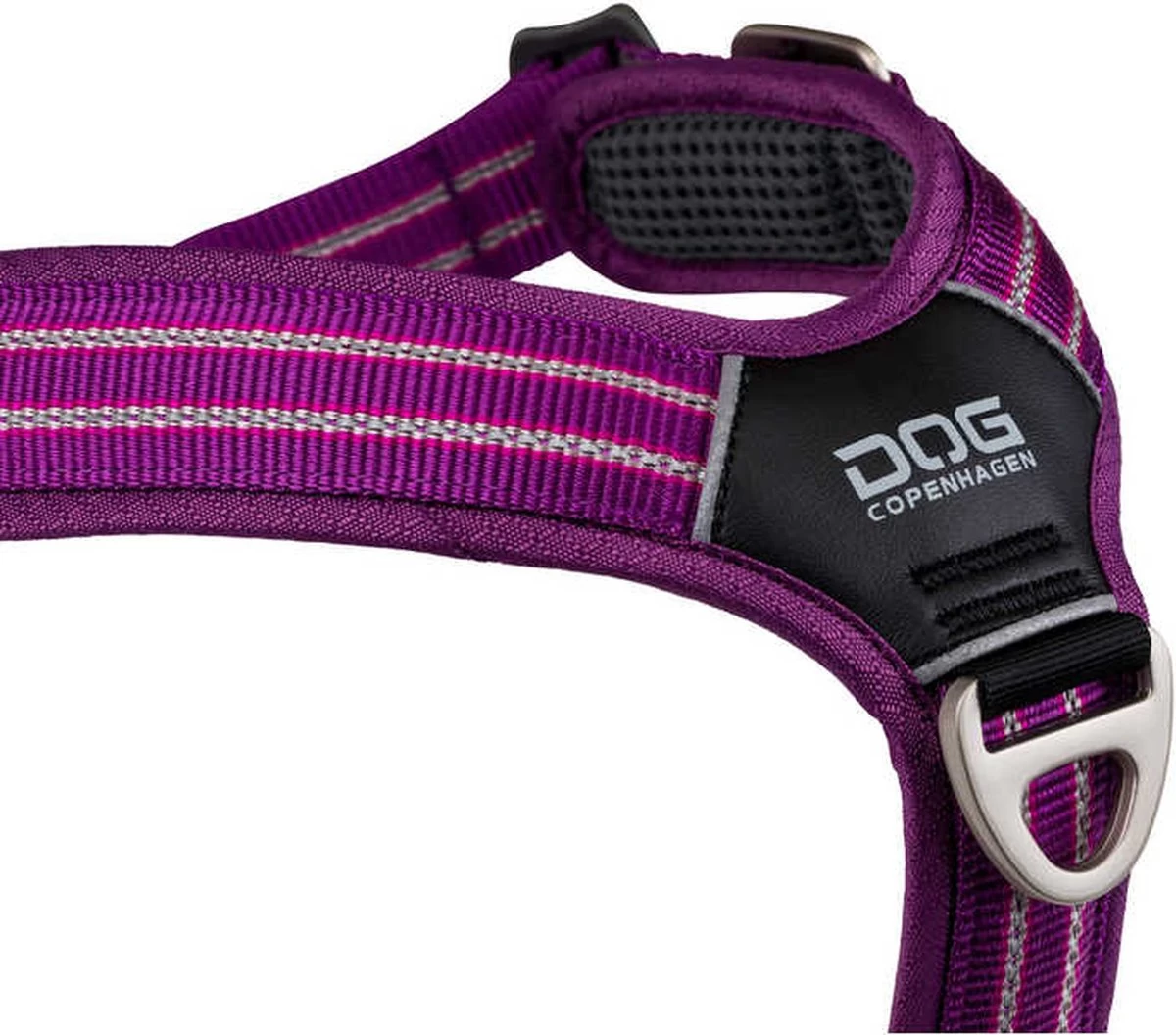 Dog Copenhagen - Comfort Walk Air Met Urban Rope Leash Riem 160 Cm - Paars - XL - 82-106 Cm 3 Dog Copenhagen - Comfort Walk Air Met Urban Rope Leash Riem 160 Cm - Paars - XL - 82-106 Cm