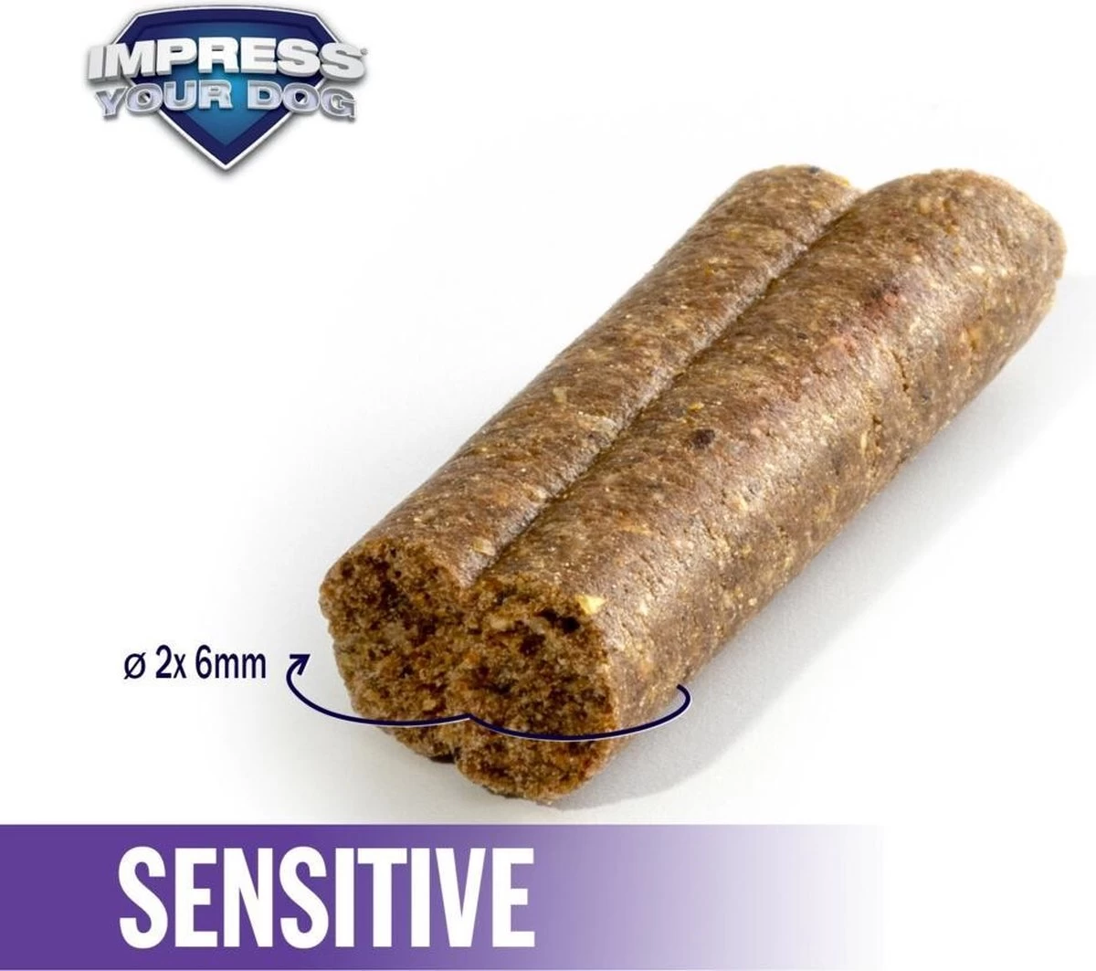 Impress Your Dog Sensitive Geperste Brok 12,5KG 4 Impress Your Dog Sensitive Geperste Brok 12,5KG - Afbeelding 2