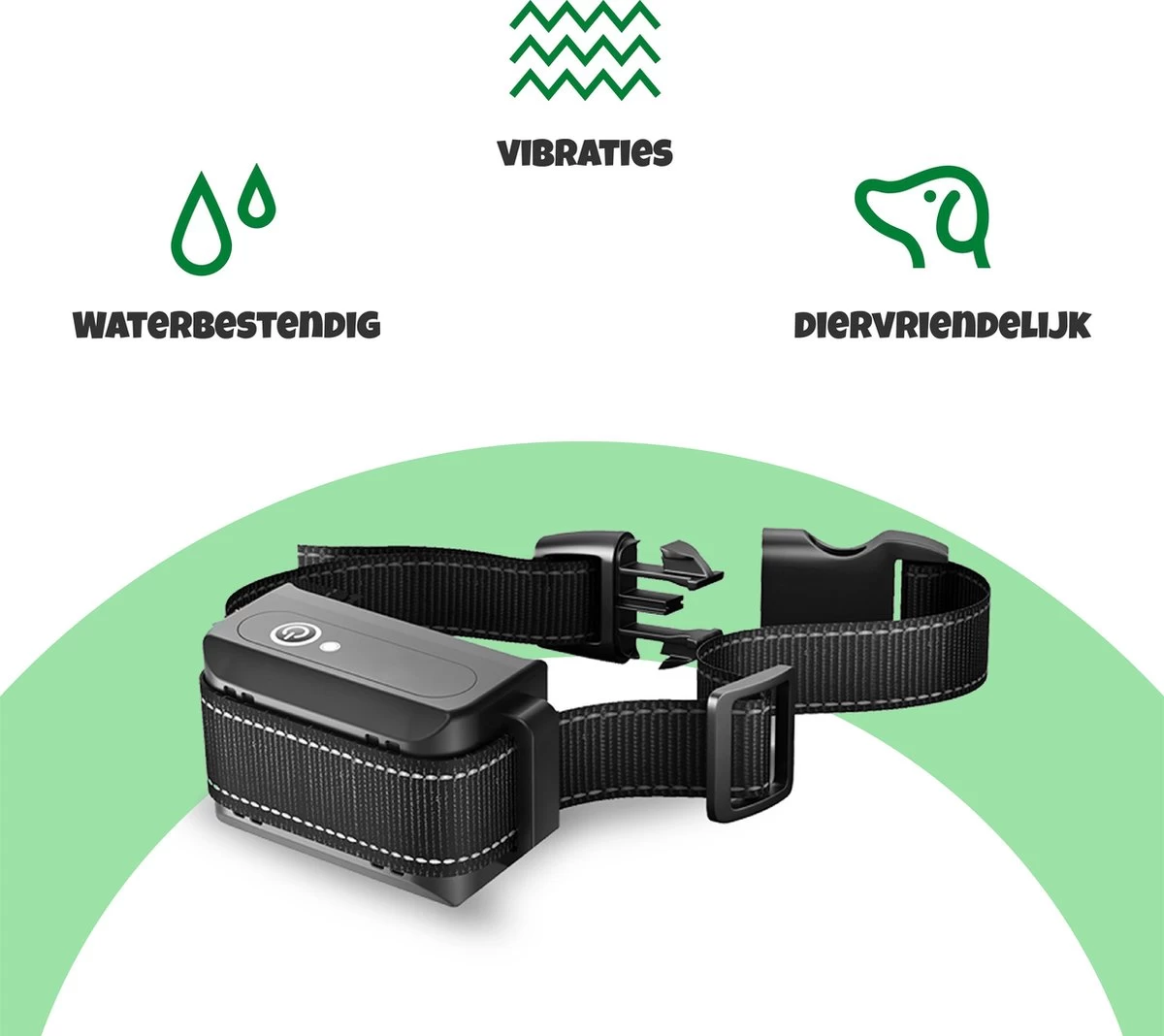 Anti Blafband Met Afstandsbediening - Blafband Voor Honden - Anti Blaf Apparaat Zonder Schok - Twee In Een Trainingshalsband 6 Anti Blafband Met Afstandsbediening - Blafband Voor Honden - Anti Blaf Apparaat Zonder Schok - Twee In Een Trainingshalsband - Afbeelding 4