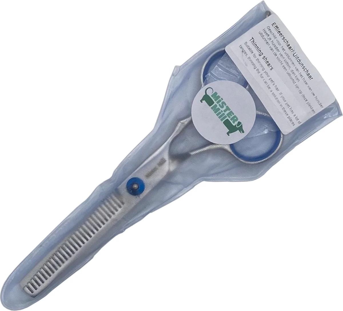 Mister Mill Effileerschaar Hond - Uitdunschaar - Honden Schaar - Trimschaar Voor Honden - Schaar Hond - Trimmen Hond - Coupeschaar 6 Mister Mill Effileerschaar Hond - Uitdunschaar - Honden Schaar - Trimschaar Voor Honden - Schaar Hond - Trimmen Hond - Coupeschaar - Afbeelding 4