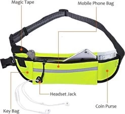 Hondenriem Hardloopriem Elastische Reflecterende Geschikt Voor Hardlopen - Handsfree Riem Met Opbergtasje – Hond Looplijn - Schokabsorberend - Groen -Dierenwinkel 1200x1098 7