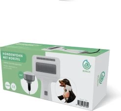BURCH PetCare Ace - Waterblazer Voor Honden - Handzame Hondenföhn - RVS Borstel - 500W -Dierenwinkel 1200x1108